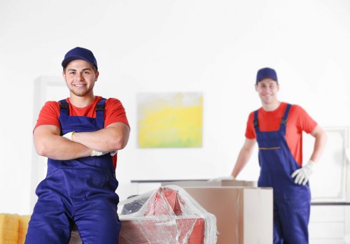 Packing boxes and fragile items for a Waterloo home move