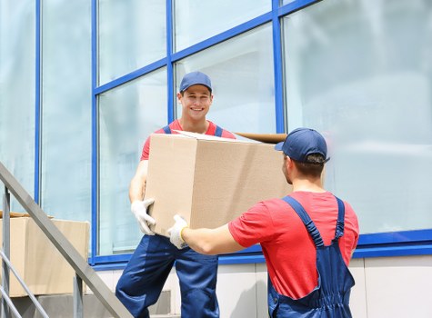Waterloo recycling and sustainability service with separated materials and reusable packing