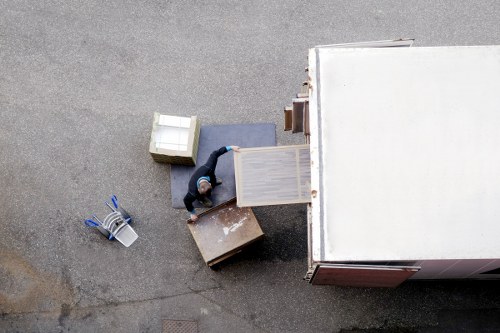 Practical man with van Waterloo solution for city moving needs